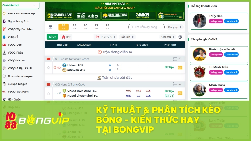 Kỹ thuật & phân tích kèo bóng – Kiến thức hay tại BONGVIP