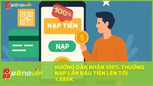 BongVip IO88 | 100% Thưởng nạp lần đầu tiên - Rực lửa khai màn cùng tân thủ