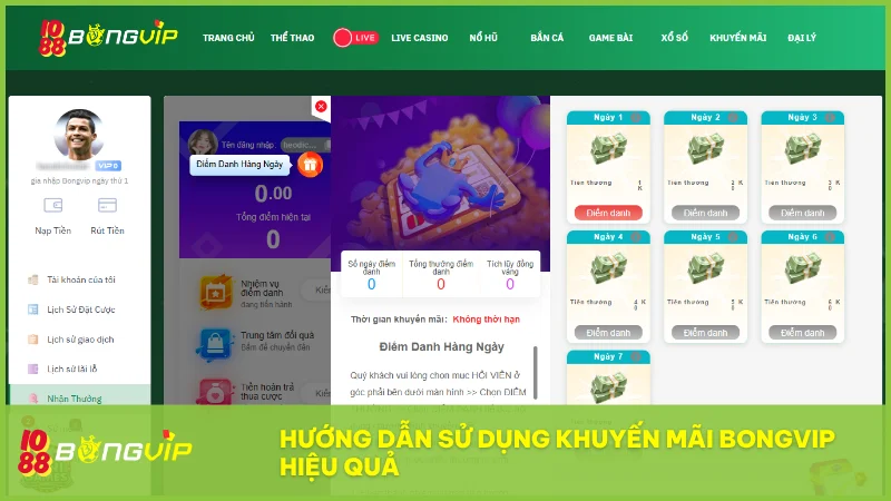 Làm theo quy trình 5 bước đơn giản để biến ưu đãi thành tiền thật ngay trong tài khoản của bạn