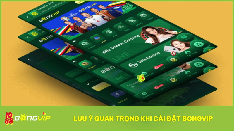 Một số thiết bị cần điều chỉnh cài đặt bảo mật để cài app BongVip thành công
