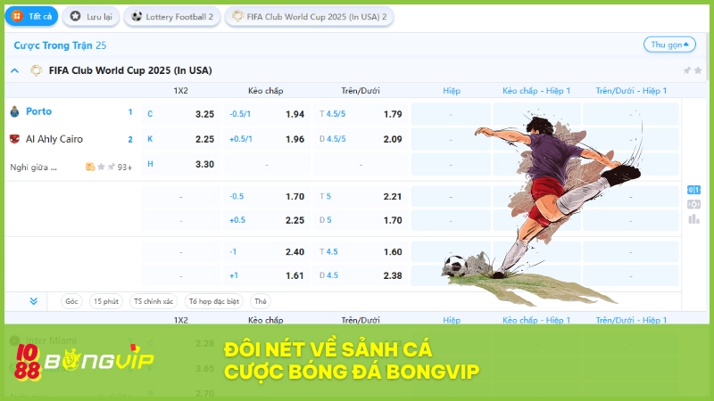 Sảnh cá cược BONGVIP phục vụ trọn vẹn đam mê người chơi