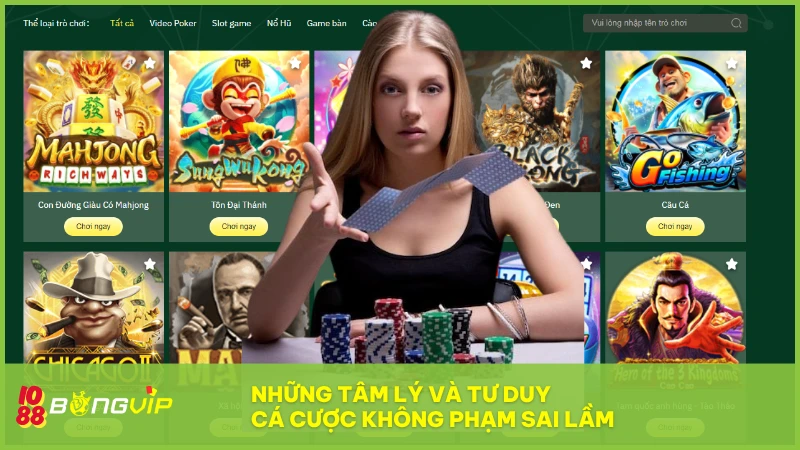 Tâm lý và tư duy đúng đắn mang đến chuỗi chiến thắng tại BONGVIP 