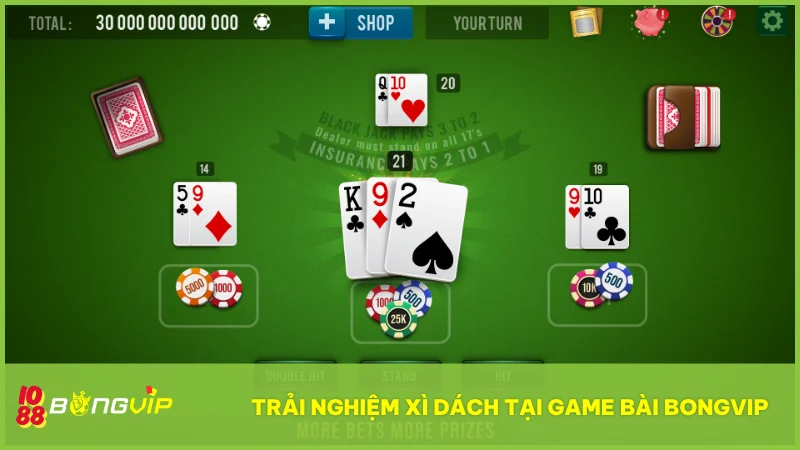 Xì Dách tại BongVip là trò chơi bài đối kháng hấp dẫn với nhiều sảnh cược phù hợp mọi cấp độ người chơi